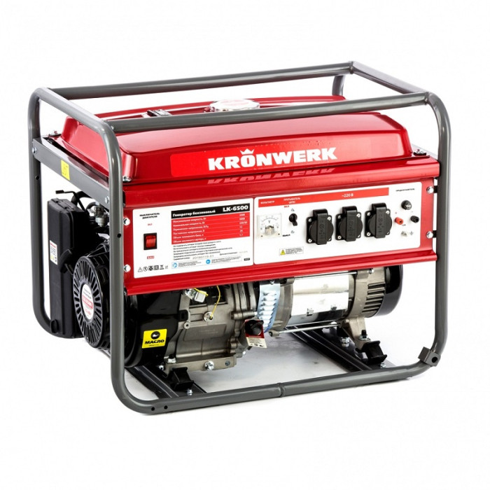 Генератор бензиновый Kronwerk LK 6500