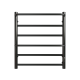 Полотенцесушитель Электрич. с/т GROIS Gamma GR-136 400x600 П6 Ral 9005 R черный матовый
