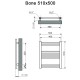 Полотенцесушитель Terma BONE 510/500 RAL 9005 черный матовый