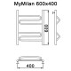 Полотенцесушитель MYFREA My Milan 60/40