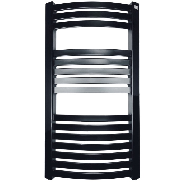 Полотенцесушитель Terma DEXTER 860/500 RAL 9005 черный матовый