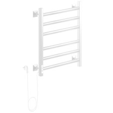 Полотенцесушитель Электрич.кабельный Ника STEP-3 60/50 RAL9016 белый матовый левый тэн