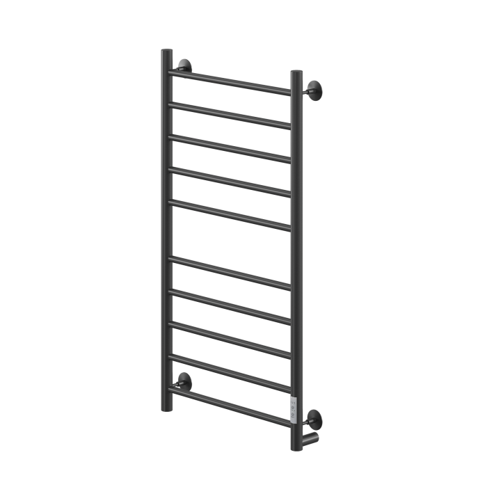 Полотенцесушитель Электрич.кабельный Ника WAY-2 100/50 RAL9005 черный матовый правый тэн