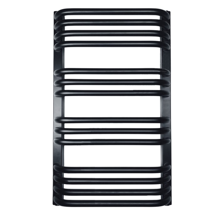 Полотенцесушитель Terma ALEX 760/500 RAL 9005 черный матовый