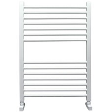 Полотенцесушитель Ника MODERN ЛМ-2 80/50 RAL9016 белый матовый с вентилями (комплект люкс)(-)