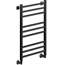 Полотенцесушитель Ника MODERN ЛМ-5 80/50 RAL9005 черный матовый