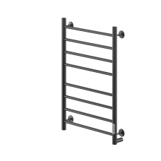Полотенцесушитель Электрич.кабельный Ника WAY-2 80/50 RAL9005 черный матовый правый тэн