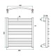 Полотенцесушитель ГРОТА CALMA 48/60