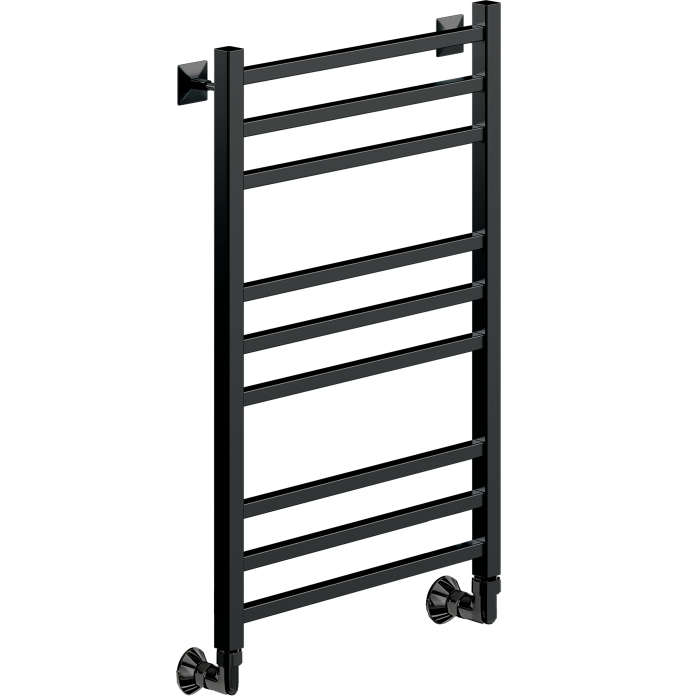 Полотенцесушитель Ника MODERN ЛМ-5 80/40 RAL9005 черный матовый