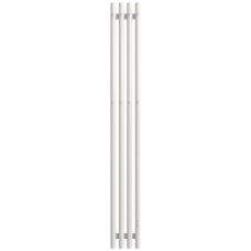 Полотенцесушитель Электрич. с/т GROIS Quartet GR-135 180х1500 П3 RAL 9016 R белый матовый
