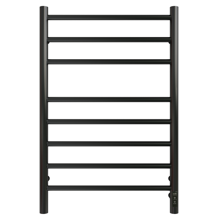 Полотенцесушитель Электрич. с/т GROIS Laura GR-132 500x 800 RAL 9005 П8 R черный матовый