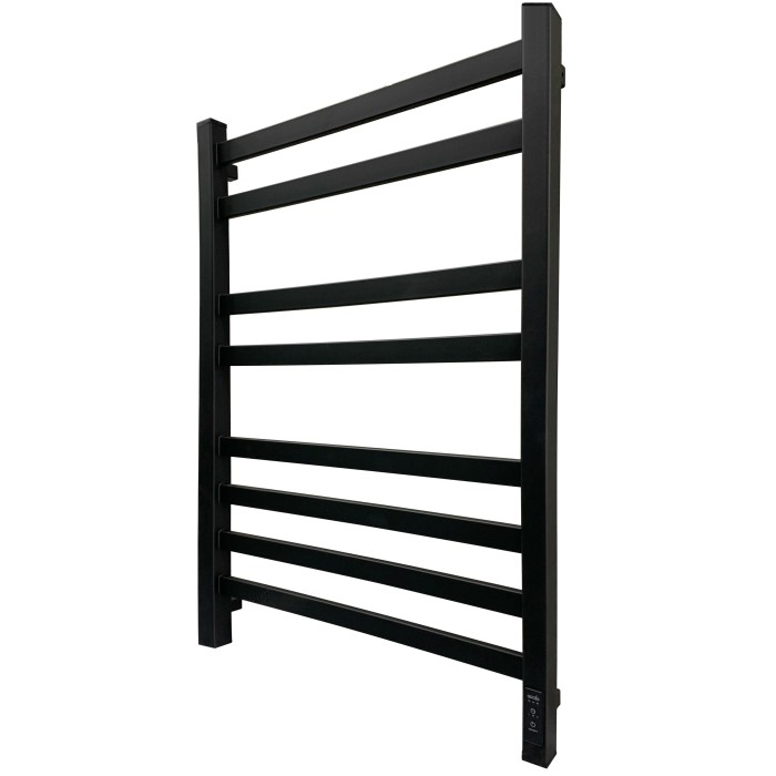 Полотенцесушитель Электрич. с/т GROIS Bruno GR-122 500/800 П8 RAL9005 U черный матовый