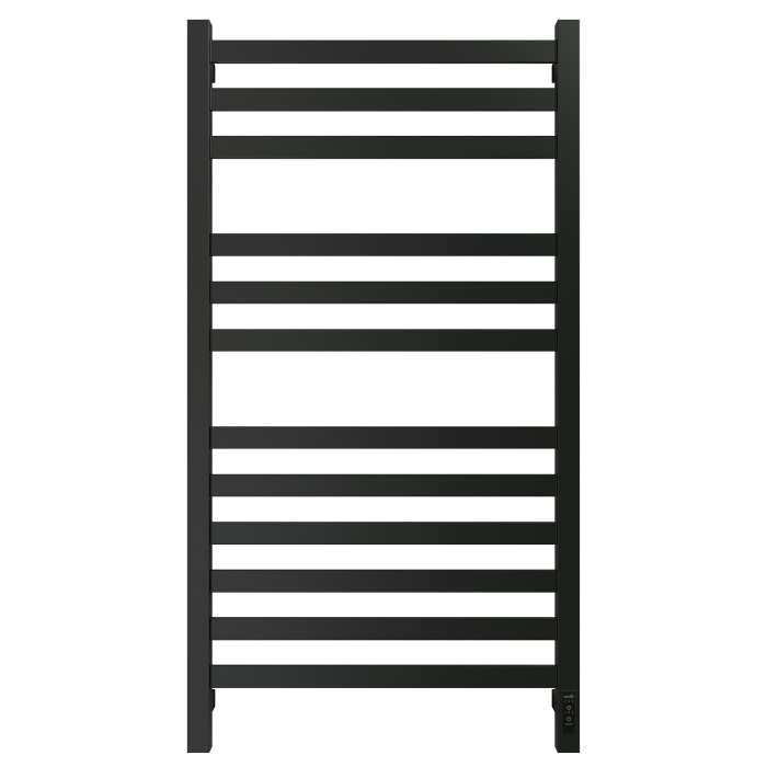 Полотенцесушитель Электрич. с/т GROIS Bruno GR-123 400х1000 П12 U RAL9005 черный матовый