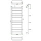 Полотенцесушитель ГРОТА VISTA 48/120