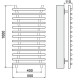 Полотенцесушитель Ника BAMBOO ЛБ-8 100/40 (-)