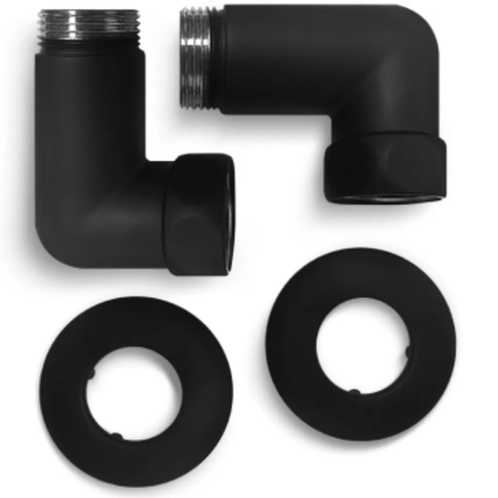 Полотенцесушитель Ariano Версаль 100/50 Black (американки 1"/1" г/ш)
