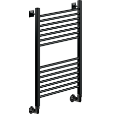 Полотенцесушитель Ника MODERN ЛМ-2 80/50 RAL9005 черный матовый