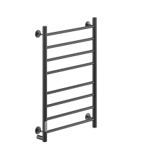 Полотенцесушитель Электрич.кабельный Ника WAY-2 80/50 RAL9005 черный матовый левый тэн