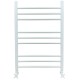 Полотенцесушитель Ника CLASSIC ЛП (Г2) 80/40 RAL9016 белый матовый с вентилями (комплект люкс)