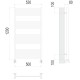 Полотенцесушитель TERMINUS Люкс Сицилия П18 500х1200 NEW