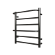 Полотенцесушитель Электрич. с/т GROIS Gamma GR-136 400x600 П6 Ral 9005 R черный матовый