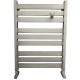 Полотенцесушитель Ника MODERN ЛМ-7 80/50 Matt Antique Silver с вентилями (комплект люкс)