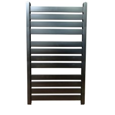 Полотенцесушитель Ника MODERN ЛМ-7 100/50 RAL9005 черный матовый