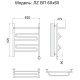 Полотенцесушитель Электрич. Ника CURVE ЛZ ВП 60/60 правый тэн