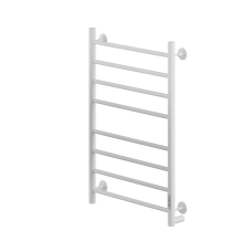 Полотенцесушитель Электрич.кабельный Ника WAY-2 80/50 RAL9016 белый матовый правый тэн*