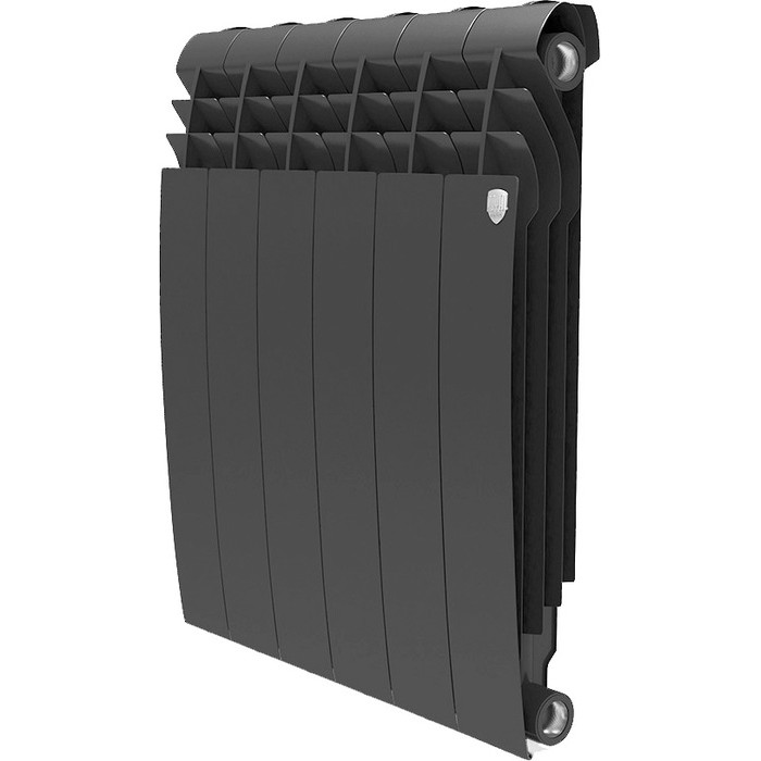 Радиатор отопления Royal Thermo BiLiner 500 Noir Sable 6 секц.