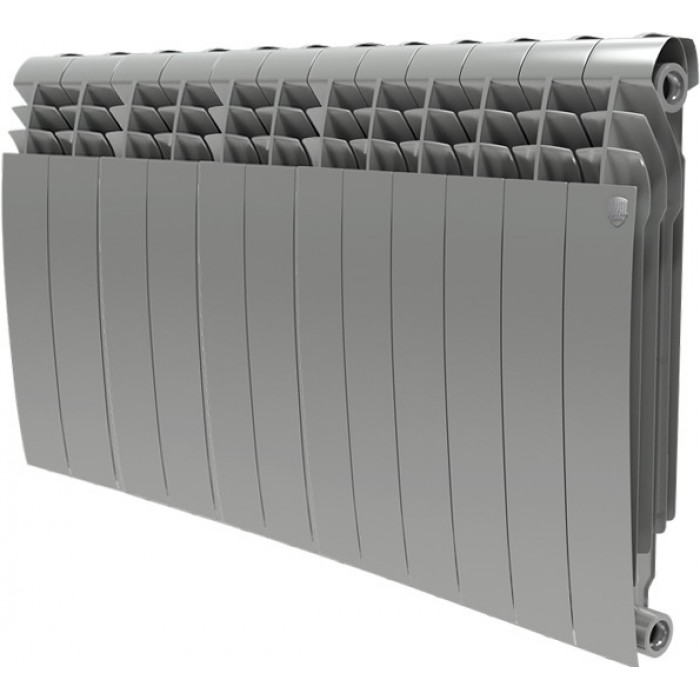 Радиатор отопления Royal Thermo BiLiner 500 Silver Satin 12 секц.