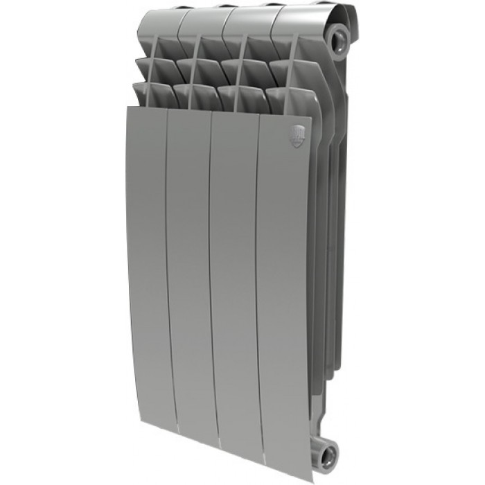 Радиатор отопления Royal Thermo BiLiner 500 Silver Satin 4 секц.