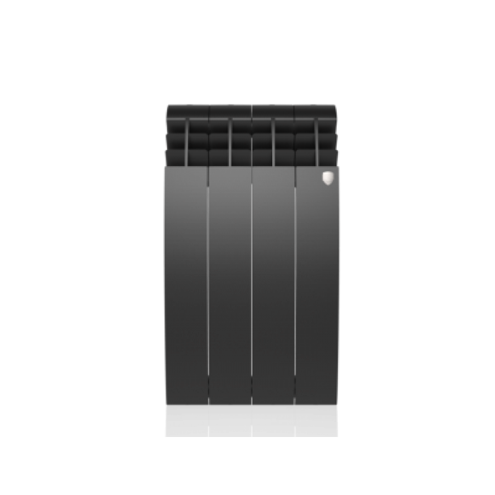 Радиатор отопления Royal Thermo Biliner Alum 500 Noir Sable 4 секц.