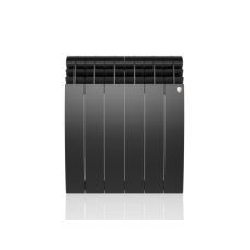 Радиатор отопления Royal Thermo Biliner Alum 500 Noir Sable 6 секц.
