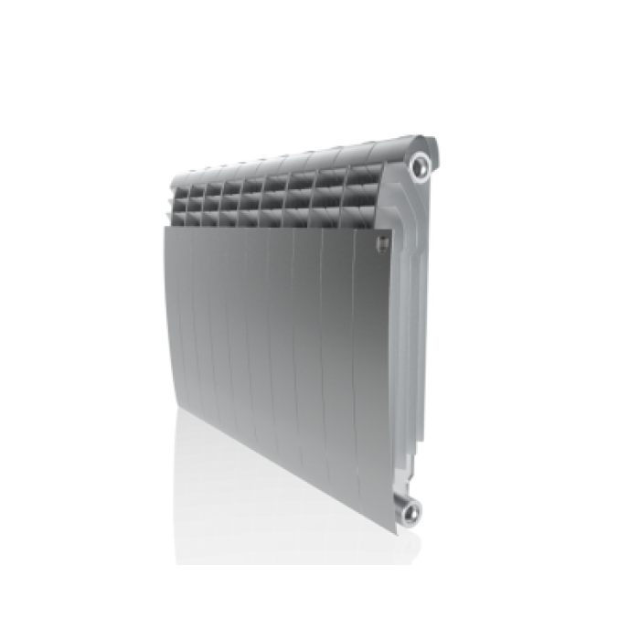 Радиатор отопления Royal Thermo Biliner Alum 500 Silver Satin 10 секц.