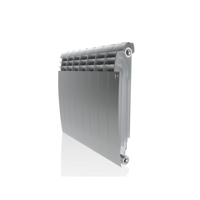 Радиатор отопления Royal Thermo Biliner Alum 500 Silver Satin 8 секц.