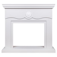 Портал каминный из МДФ RealFlame Raffaele WT белый 25,5