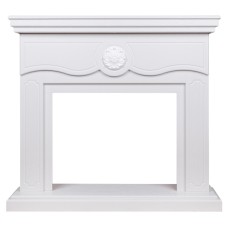 Портал каминный из МДФ RealFlame Raffaele WT белый 25,5 Портал каминный из МДФ RealFlame Raffaele WT белый 25,5