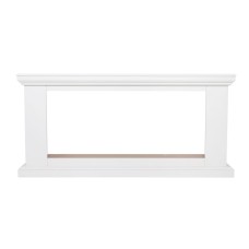 Портал каминный из МДФ RealFlame Miranda 42 WT молочный, под очаги Diamond 42 и Saphir 42