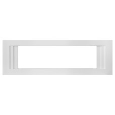 Портал каминный из МДФ RealFlame Stockholm WT 60 белый для очага Saphir 60, Manhattan