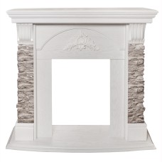 Портал каминный из МДФ RealFlame Athena GR белый