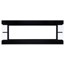 Портал каминный из МДФ линейный RealFlame Denver 60 черный матовый, чёрный, для очага Saphir 60 Портал каминный из МДФ линейный RealFlame Denver 60 черный матовый, чёрный, для очага Saphir 60