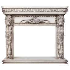 Портал каминный из МДФ RealFlame Romano 33 белый, для очагов Firespace 33 и 3D Firestar 33, Epsilon 33 Портал каминный из МДФ RealFlame Romano 33 белый, для очагов Firespace 33 и 3D Firestar 33, Epsilon 33