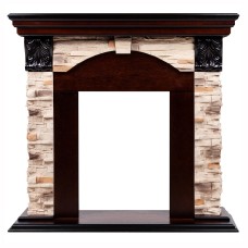 Портал каминный из МДФ RealFlame Dublin Rock под очаги (Majestic, Fobos, Eugene, 3D Olympic, 3D Oregan)