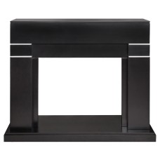Портал каминный из МДФ RealFlame Lindelse черный матовый, чёрный Портал каминный из МДФ RealFlame Lindelse черный матовый, чёрный