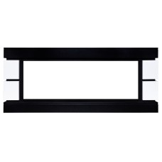 Портал каминный из МДФ линейный RealFlame Denver 50 черный матовый, чёрный, под очаг Saphir 50 Портал каминный из МДФ линейный RealFlame Denver 50 черный матовый, чёрный, под очаг Saphir 50