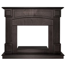 Портал каминный из МДФ RealFlame Carolina 25,5 DN темный орех Портал каминный из МДФ RealFlame Carolina 25,5 DN темный орех