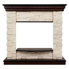 Портал каминный из МДФ RealFlame Elford 25 AO античный дуб, под очаг RealFlame Firefield 25 S IR