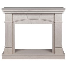 Портал каминный из МДФ RealFlame History 25,5 WT цвет натуральный камень Портал каминный из МДФ RealFlame History 25,5 WT цвет натуральный камень