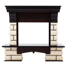 Портал каминный из МДФ RealFlame Kavkaz AO античный дуб